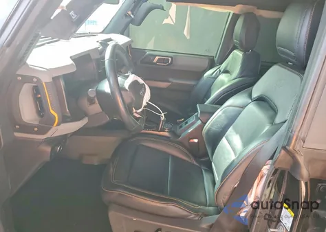 2021 Ford Bronco Base из США, поврежденный, VIN 1FMEE5DP4MLA95772